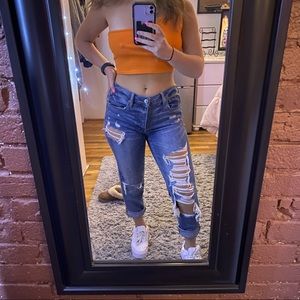 American Eagle Tomgirl Jeans